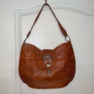 American West Lady Tote genuine leather great condition